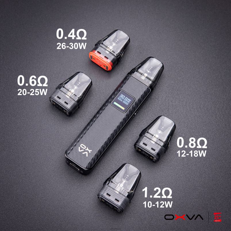 OXVA Vape Flavors - OXVA XLIM V3 gris 4D24883 llenado superior del cartucho