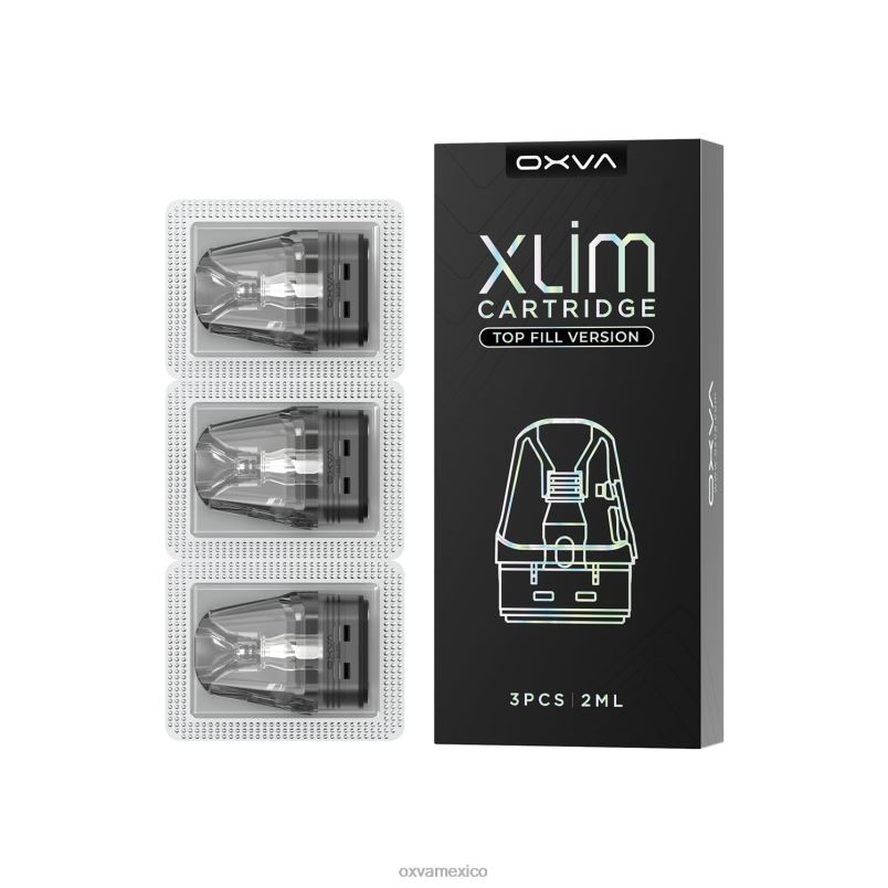 OXVA Vape Flavors - OXVA XLIM V3 gris 4D24883 llenado superior del cartucho